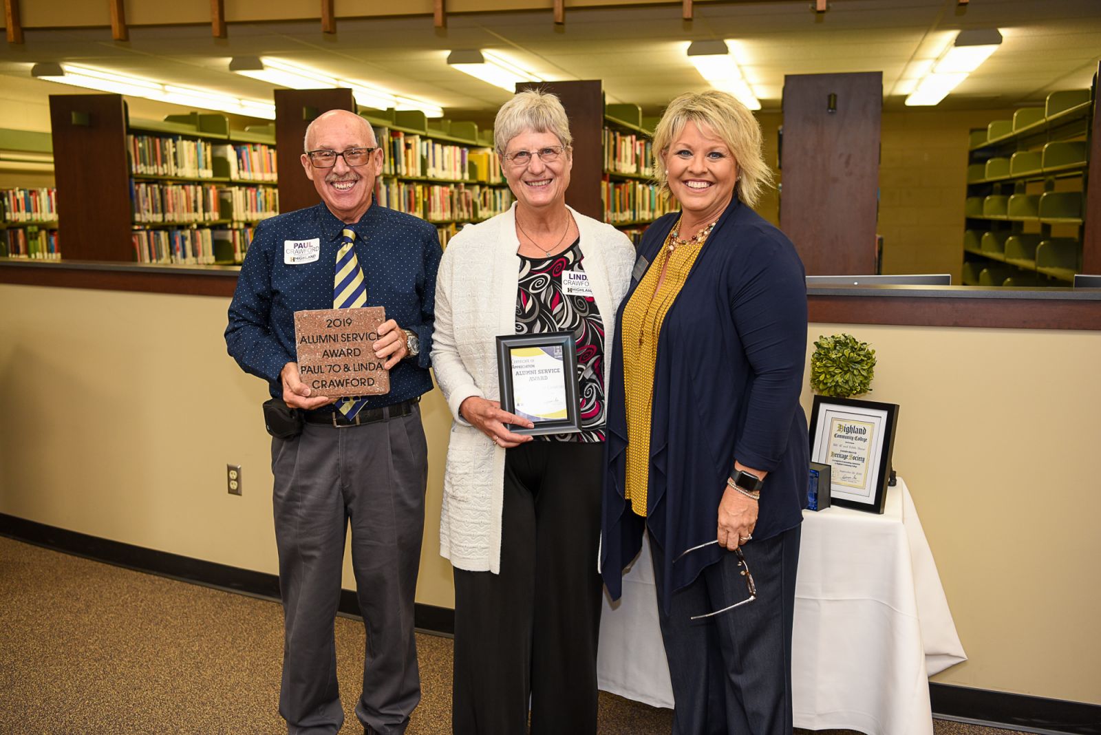 Alumni Service Award Winners: Paul, '70 and Linda Crawford