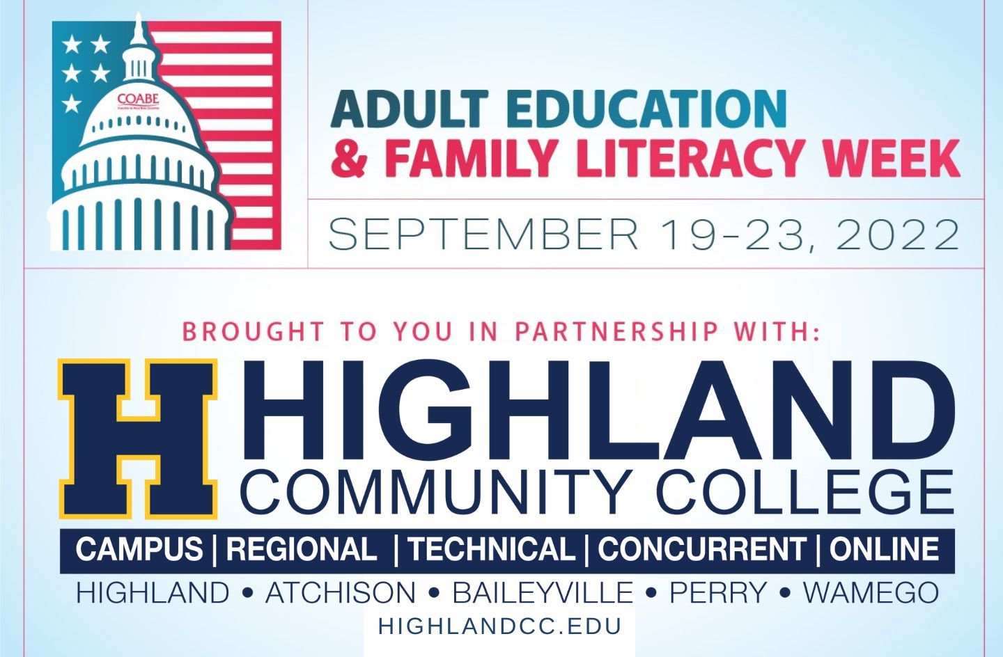 Students Participate in National Adult Education and Family Literacy Week
