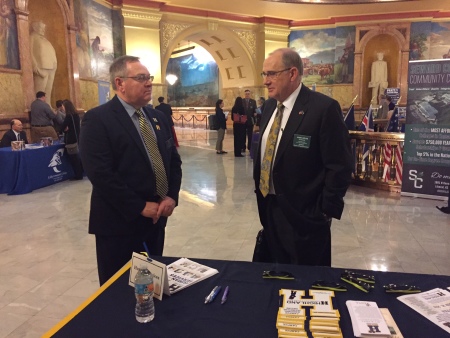 Highland Participates in Higher Education Day at Kansas Statehouse