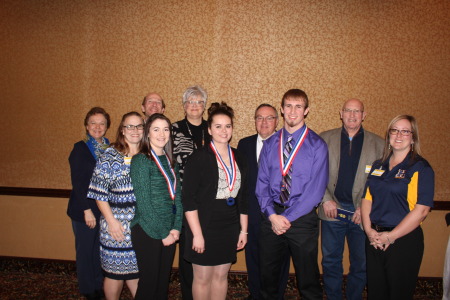 Highland Students Honored at PTK Luncheon