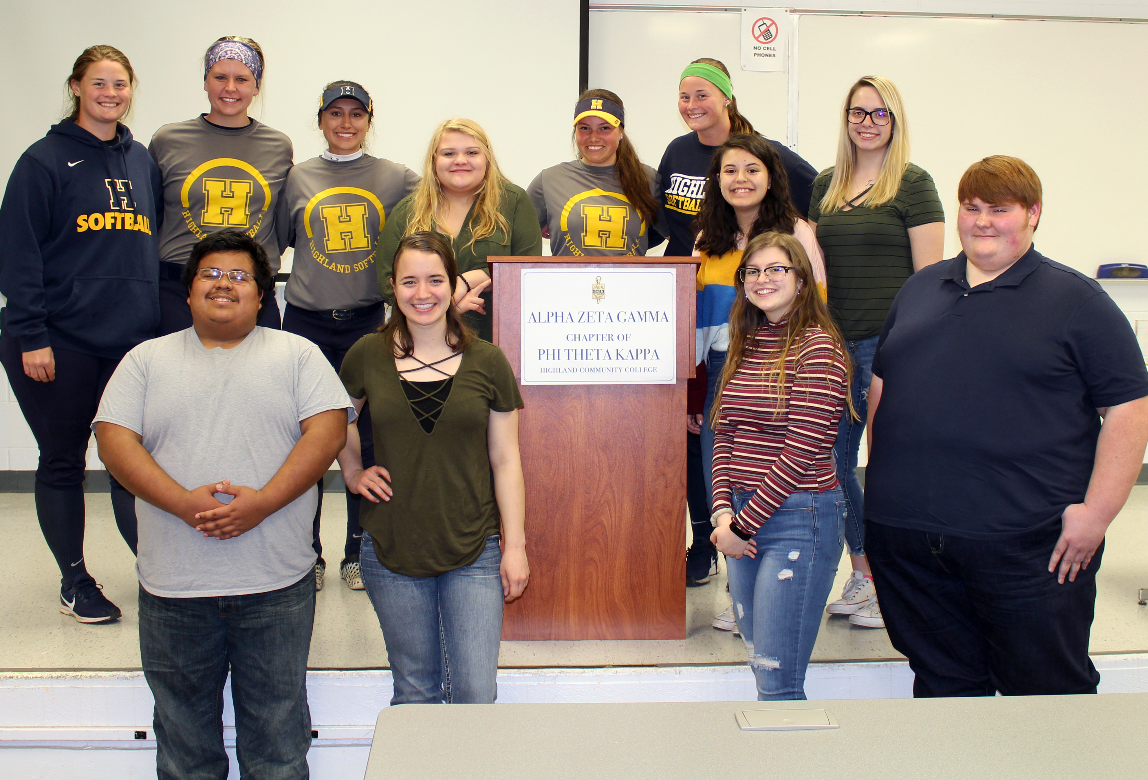 Highland Community College Students Join Collegiate Honor Society Group