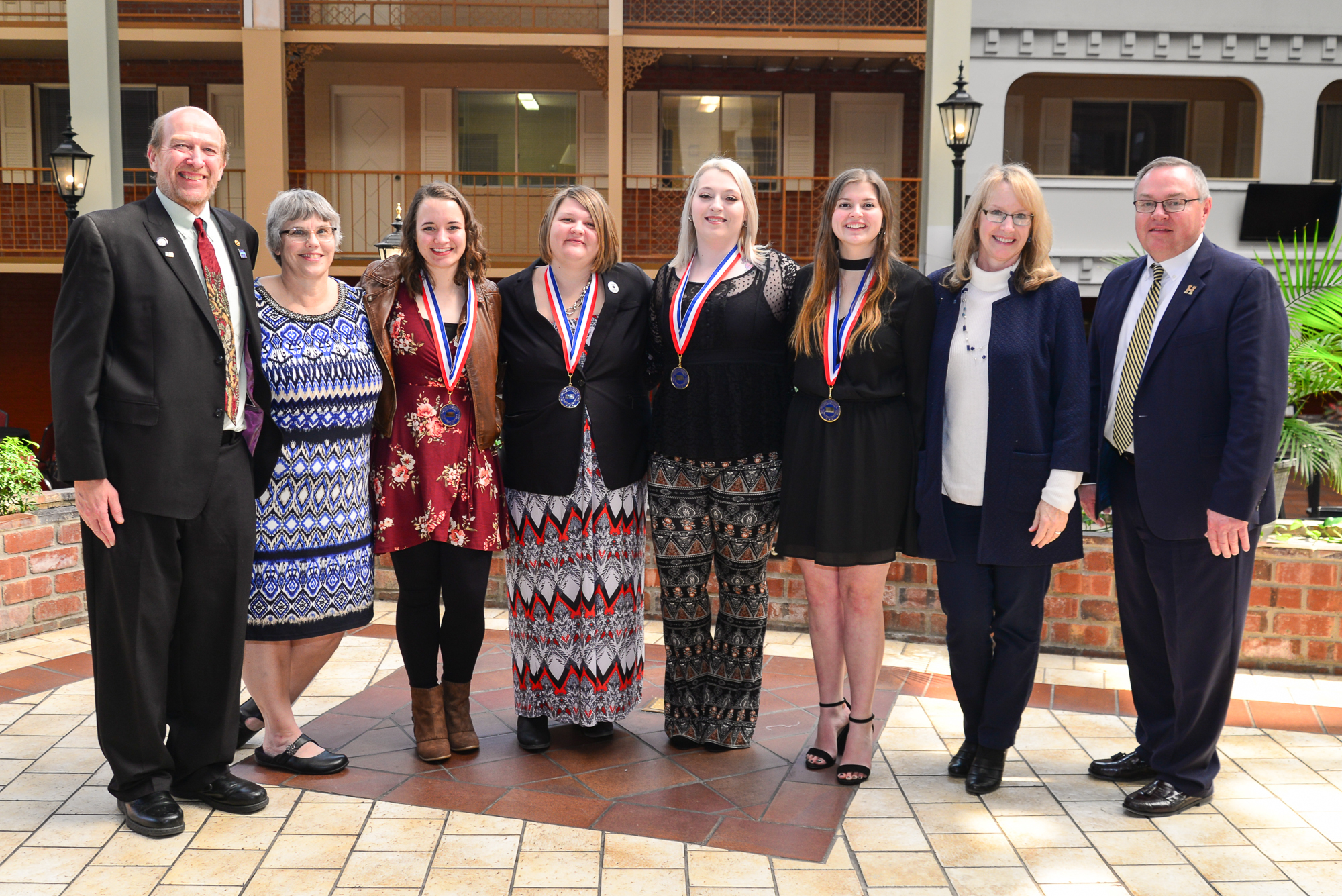 Highland Students Honored at Phi Theta Kappa Luncheon March 7