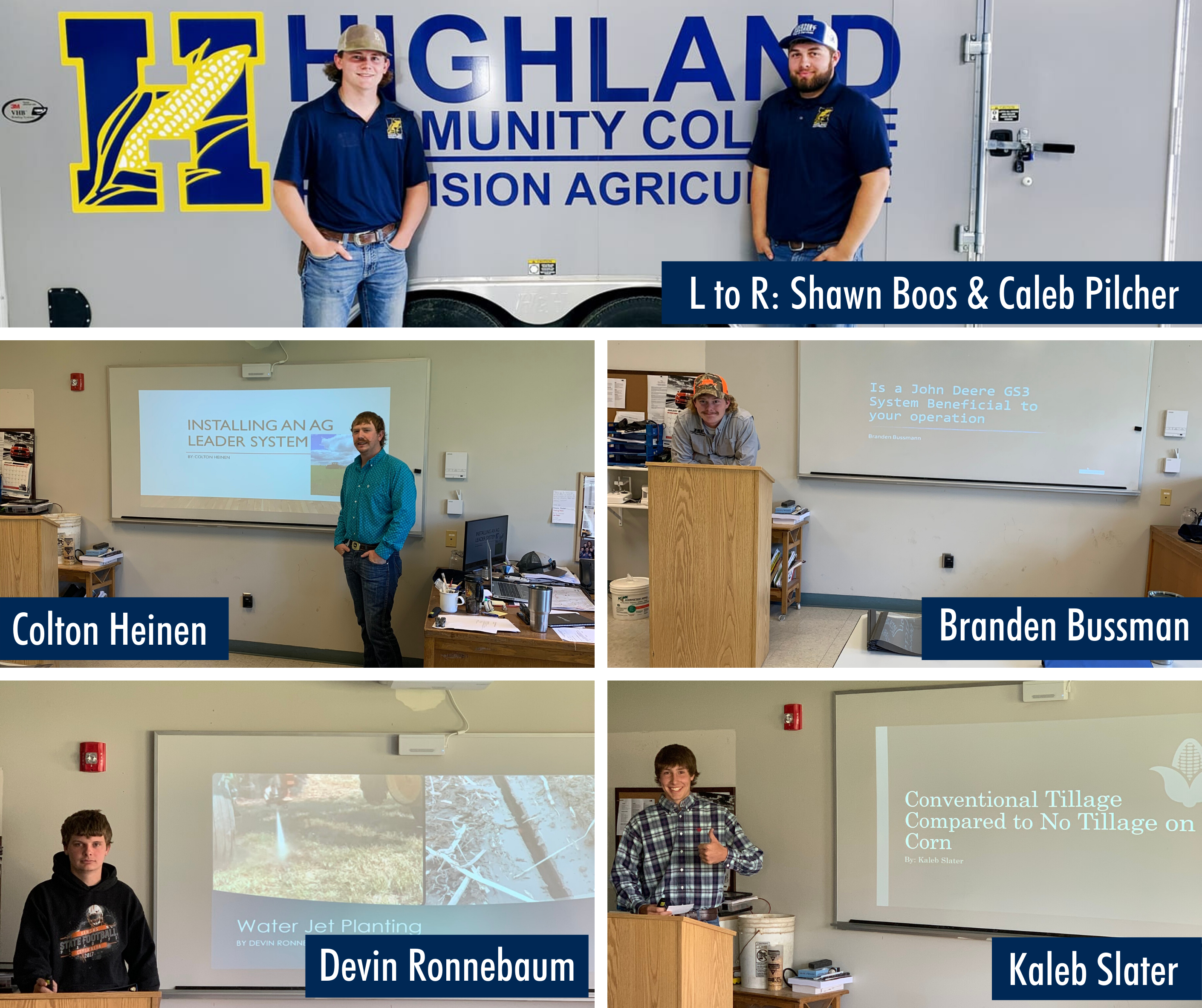HCC Precision Ag Students Top off the Year with Capstone Projects
