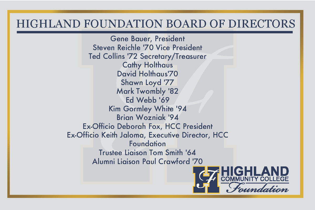 Foundation Board Members