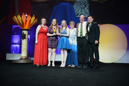 Highland PTK Scores First International Award