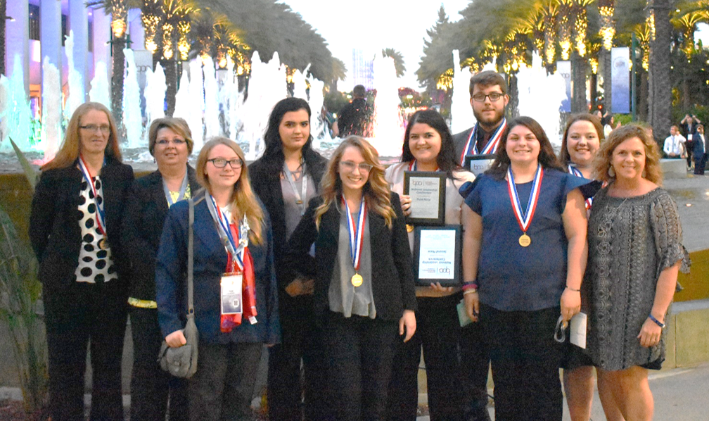 Highland Community College Atchison Technical Center Students Participated in Business Professionals of America National Leadership Conference in Anaheim, CA
