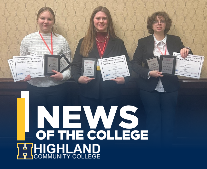 HCCTC Students Qualify for BPA National Leadership Conference
