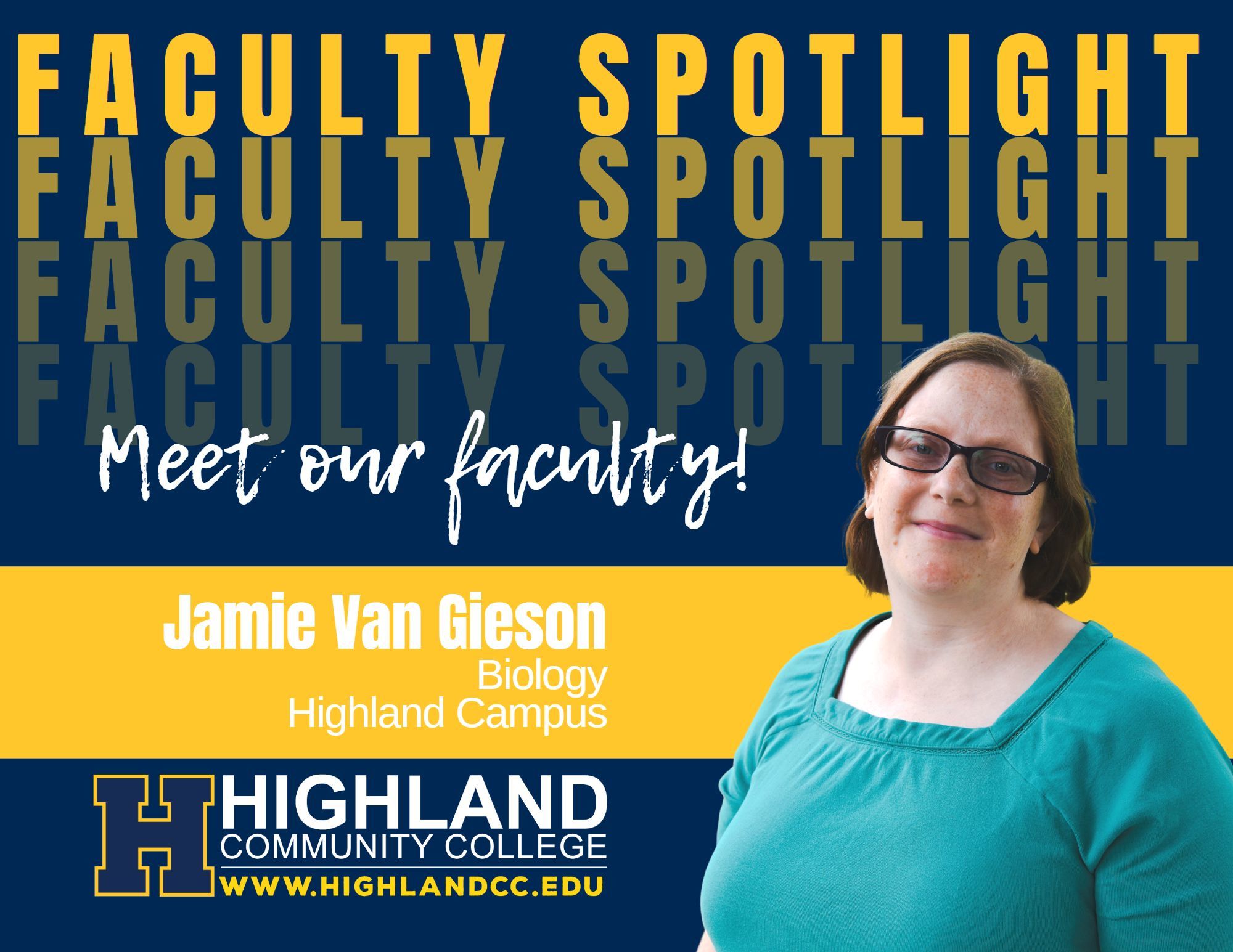 Faculty Spotlight: Jamie Van Gieson