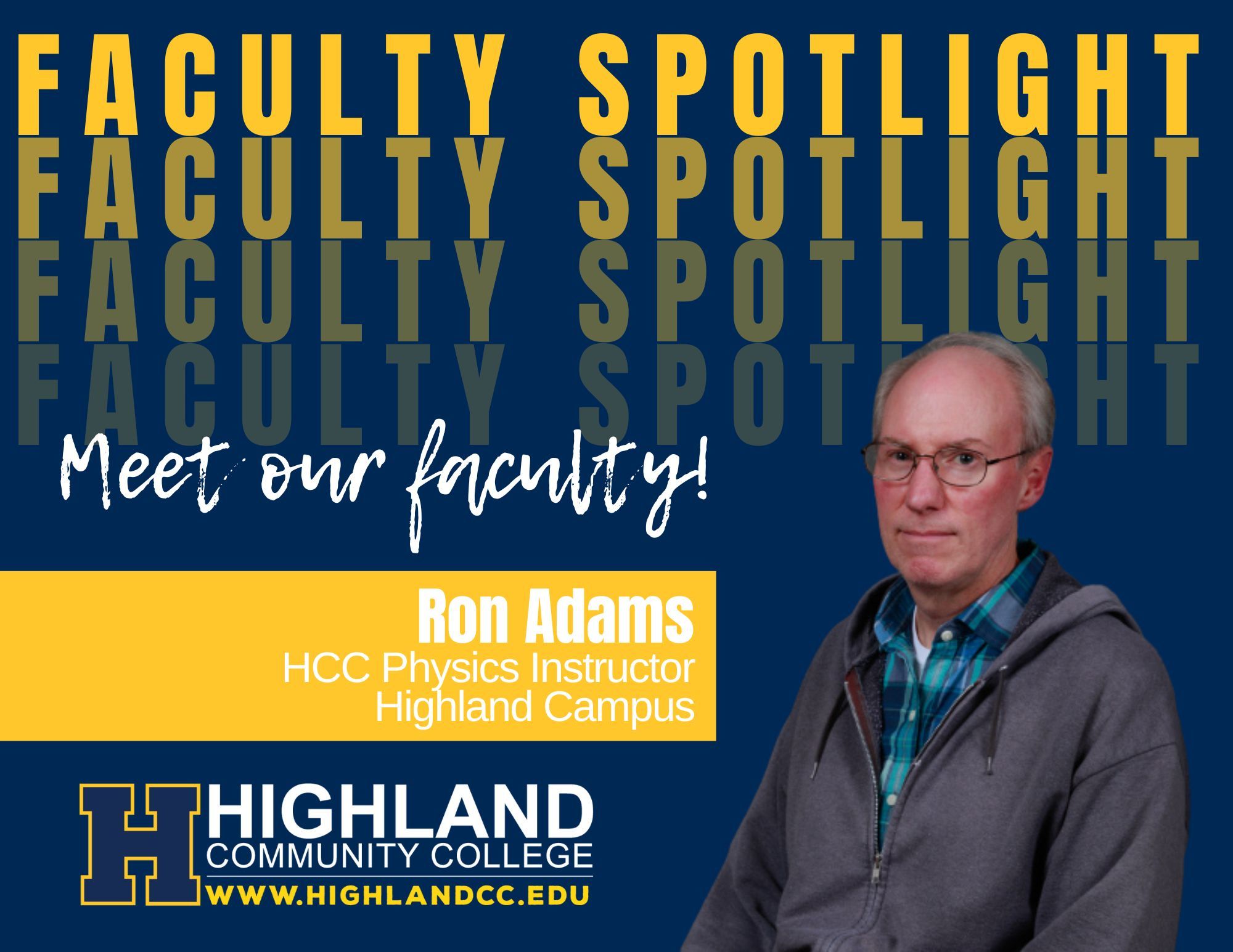Faculty Spotlight: Ron Adams
