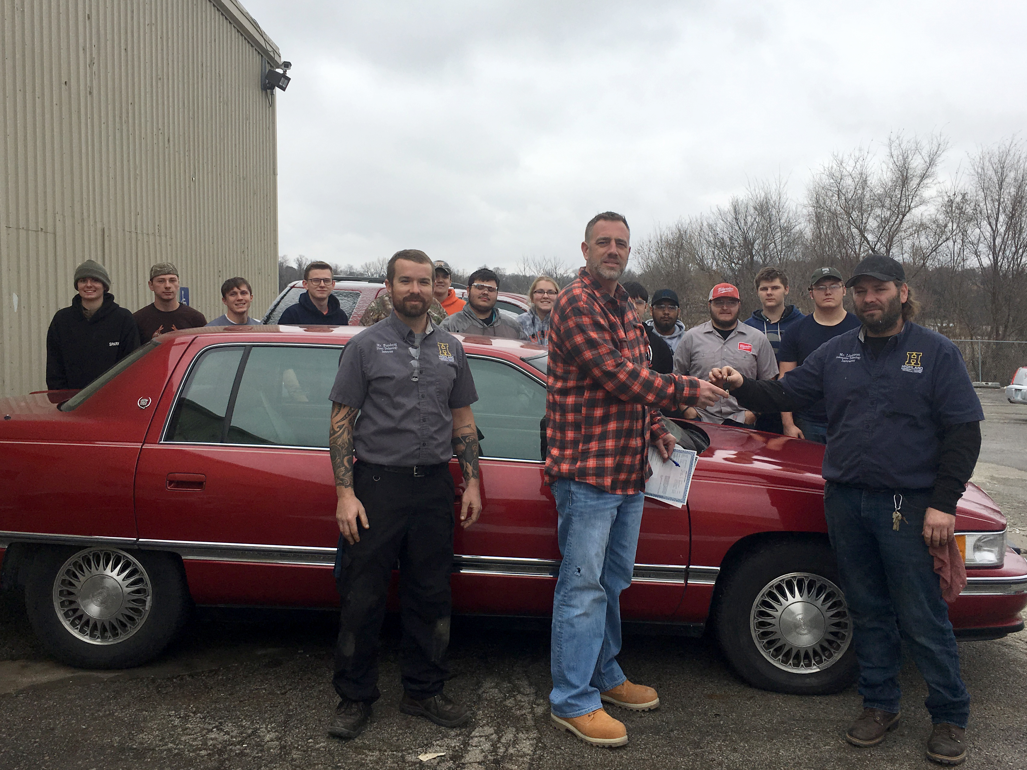 Highland Community College Technical Center Helps Cars 4 Christmas and Area Business Give Back