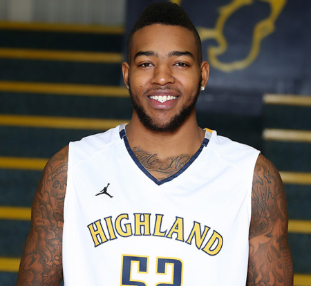 Highland's Collins Named NJCAA Player of the Week