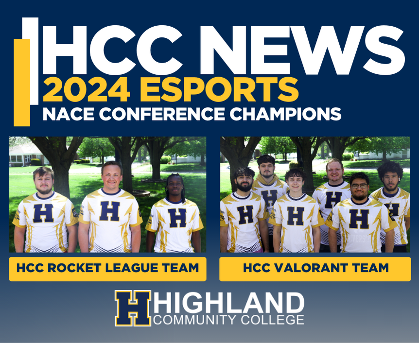 HCC Esports Wins 2 Conference Championships