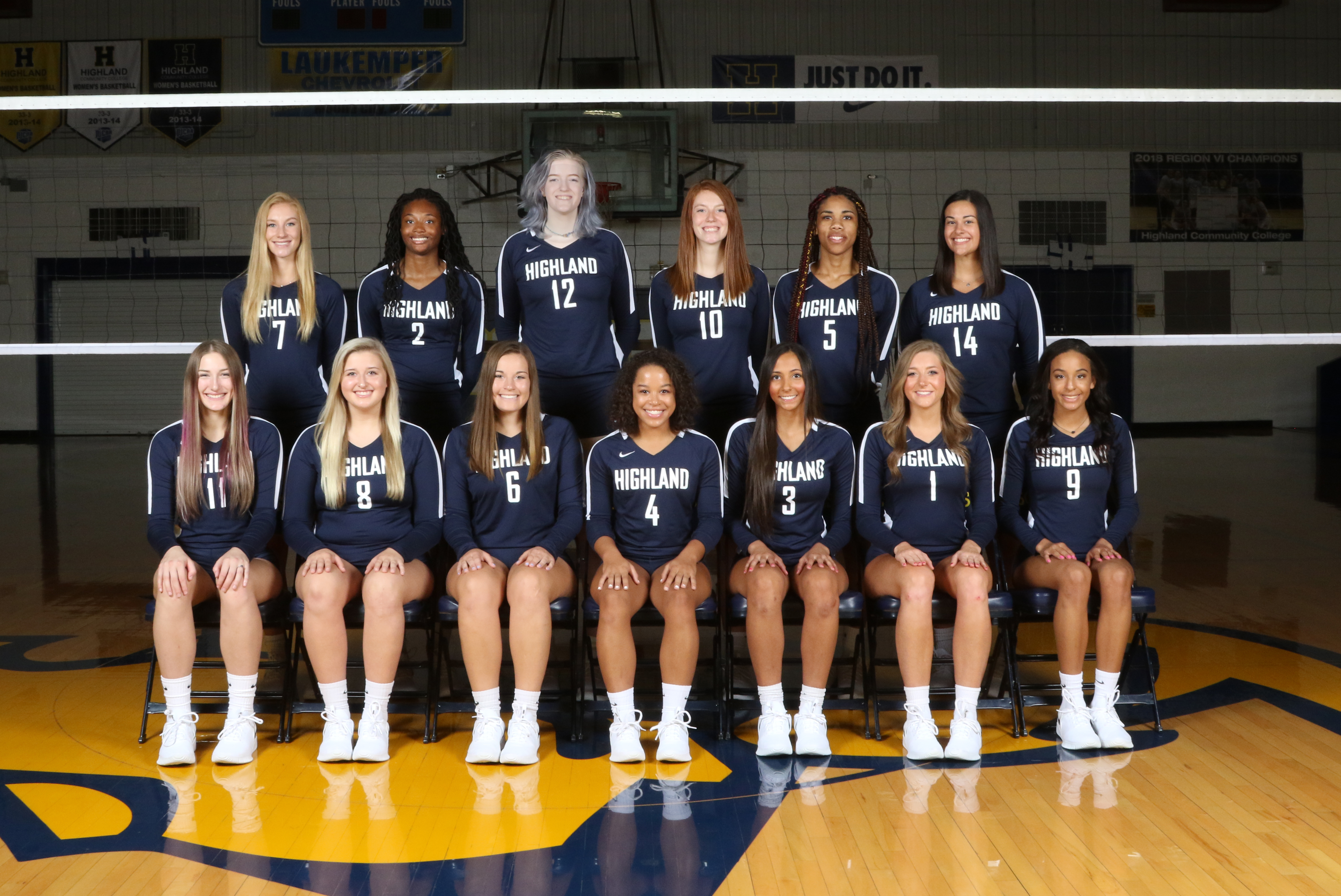 Highland Volleyball Breaks Into Top Five of NJCAA DII National Rankings