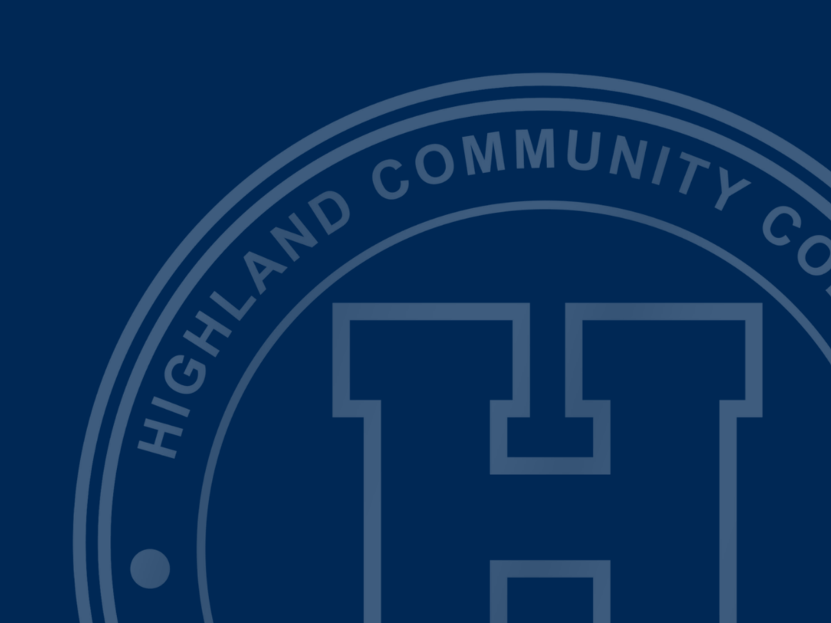 Navy Blue Background with Highland Seal