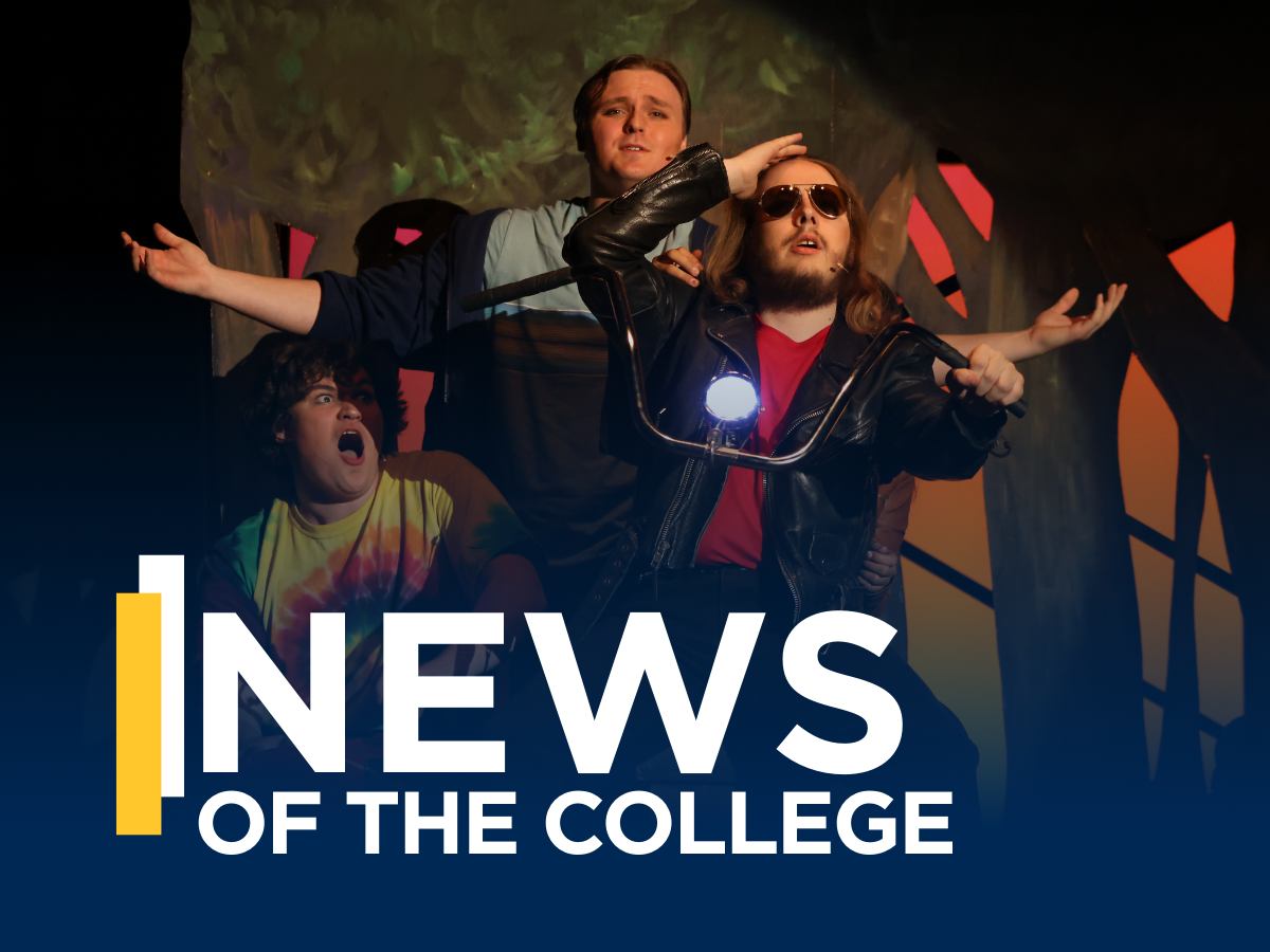 Theatre students performing The Lightning Theif