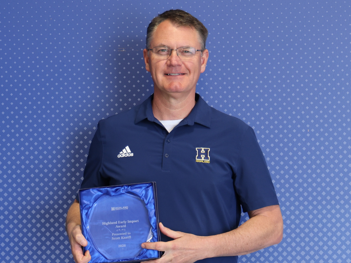 Highland Early Impact Award - Scott Kniefl